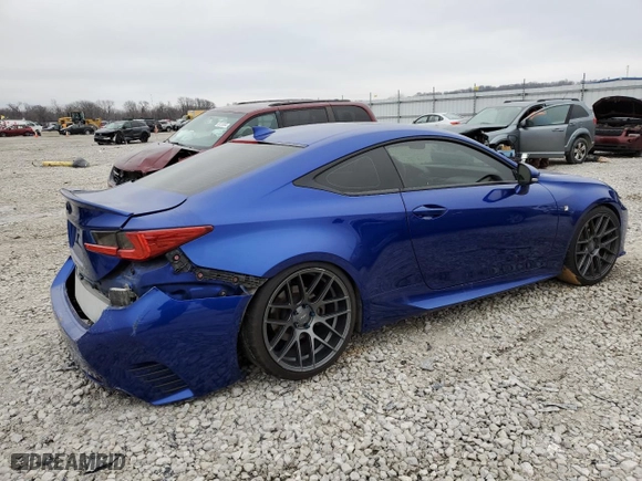 2015 Lexus RC 350 with VIN JTHHE5BC0F5004178, listed as a Copart auction lot 36786493 with 69,809 mi miles. Bid and sale history available at carsss.com. Image 3.