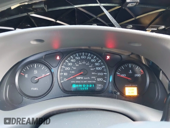 2000 Chevrolet Impala with VIN 2G1WF55E8Y9197164, listed as a IAAI auction lot 41918808 with 115,699 mi miles and . Bid and sale history available at DreamBid. Image 7.