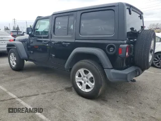 2022 Jeep Wrangler Unlimited Willys with VIN 1C4HJXDN8NW263081, listed as a Copart auction lot 54544895 with 34,239 mi miles and Salvage Title. Bid and sale history available at DreamBid. Image 2.