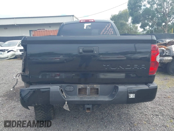 2019 Toyota Tundra SR with VIN 5TFUY5F10KX789414, listed as a IAAI auction lot 41841893 with 36,727 mi miles and . Bid and sale history available at DreamBid. Image 16.