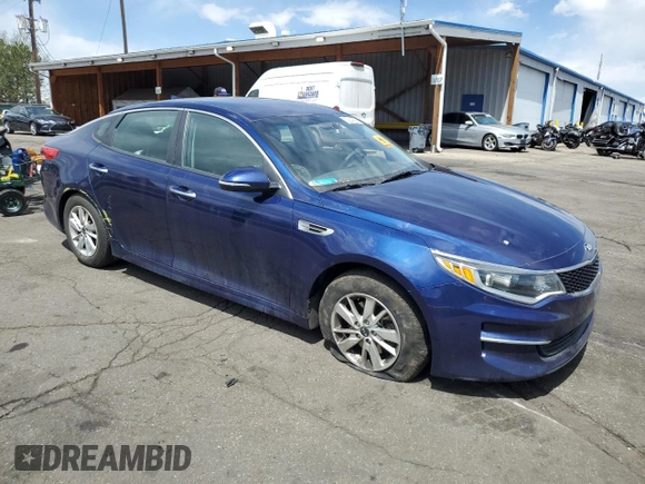 2018 Kia Optima LX with VIN 5XXGT4L3XJG228798, listed as a Copart auction lot 53640685 with 153,509 mi miles and Non Repairable. Bid and sale history available at carsss.com. Image 4.