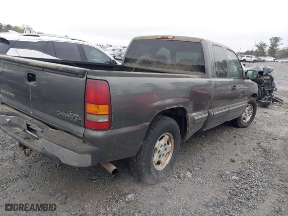 2000 Chevrolet Silverado 1500 LS with VIN 2GCEC19T9Y1284874, listed as a IAAI auction lot 41907919 with 1 mi miles. Bid and sale history available at carsss.com. Image 4.
