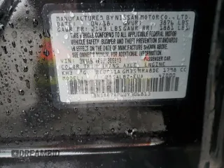 2018 Nissan Sentra S with VIN 3N1AB7AP6JY306813, listed as a Copart auction lot 48110445 with 166,862 mi miles and Non Repairable. Bid and sale history available at carsss.com. Image 12.