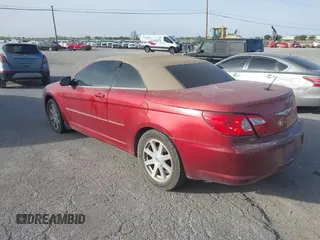 2008 Chrysler Sebring Touring with VIN 1C3LC55R88N693069, listed as a IAAI auction lot 41933721 with 155,856 mi miles and . Bid and sale history available at DreamBid. Image 3.