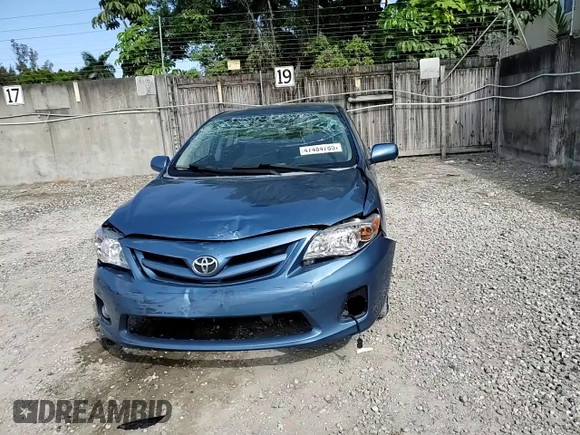 2012 Toyota Corolla L with VIN 5YFBU4EE1CP067094, listed as a Copart auction lot 47484785 with 95,925 mi miles and Salvage Title. Bid and sale history available at carsss.com. Image 11.