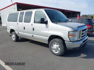 2012 Ford Econoline Passenger XL with VIN 1FBNE3BL3CDA32121, listed as a IAAI auction lot 41799112 with 173,711 mi miles. Bid and sale history available at carsss.com. Image 1.