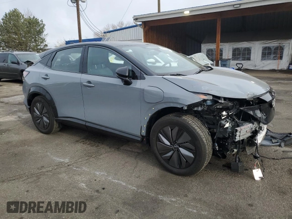 2024 Nissan ARIYA Platinum+ with VIN JN1DF0CD6RM742832, listed as a Copart auction lot 49673935 with 479 mi miles and Salvage title. Bid and sale history available at DreamBid. Image 4.