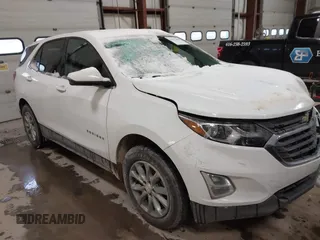 2018 Chevrolet Equinox LT with VIN 2GNAXSEV8J6252031, listed as a IAAI auction lot 41251068 with 124,361 mi miles. Bid and sale history available at carsss.com. Image 1.