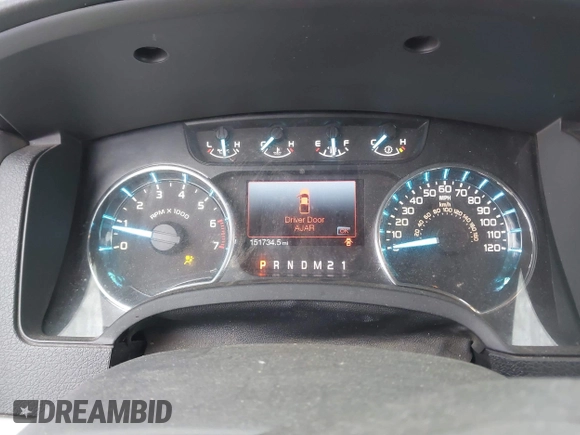 2011 Ford F-150 XL with VIN 1FTFW1EF4BFD37993, listed as a IAAI auction lot 41612071 with 151,734 mi miles. Bid and sale history available at carsss.com. Image 7.