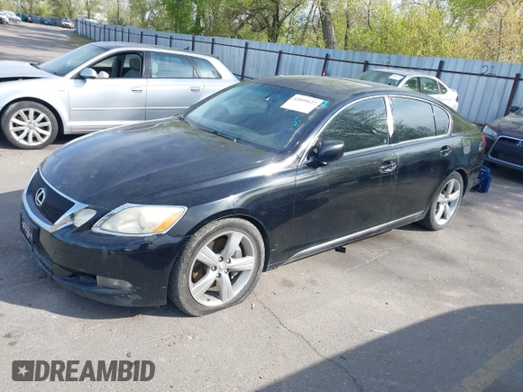 2007 Lexus GS 350 with VIN JTHBE96S270020606, listed as a IAAI auction lot 42099127 with 154,341 mi miles. Bid and sale history available at carsss.com. Image 2.