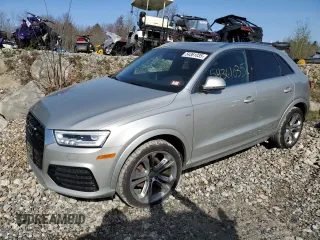2016 Audi Q3 Prestige z VIN WA1GFCFS4GR017004, wystawiony jako Copart lot #54361035 z przebiegiem 99 121 mil mil oraz Szkoda całkowita • Salvage title. Historia ofert i sprzedaży dostępna na DreamBid. Obrazek 1.