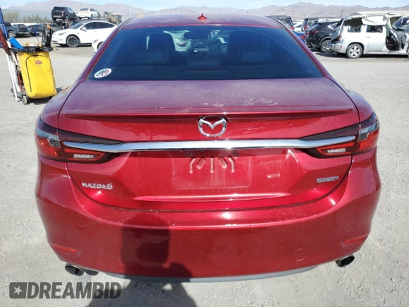 2019 Mazda 6 Grand Touring Reserve with VIN JM1GL1WY9K1508859, listed as a Copart auction lot 45881385 with 80,625 mi miles and Salvage Title. Bid and sale history available at DreamBid. Image 6.