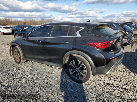 2017 Infiniti QX30 Luxury with VIN SJKCH5CR6HA021094, listed as a Copart auction lot 82018264 with 89,987 mi miles and Salvage title. Bid and sale history available at DreamBid. Image 2.