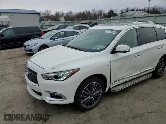 2017 Infiniti QX60 with VIN 5N1DL0MM5HC530475, listed as a Copart auction lot 50774405 with 146,553 mi miles and Salvage Title. Bid and sale history available at carsss.com. Image 11.