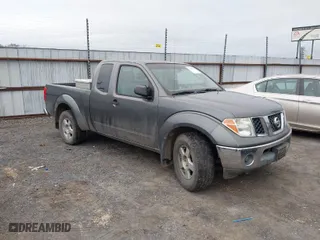 2005 Nissan Frontier 4WD SE with VIN 1N6AD06W65C400958, listed as a IAAI auction lot 41496147 with 128,987 mi miles. Bid and sale history available at carsss.com. Image 1.