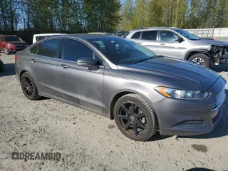 2013 Ford Fusion SE with VIN 3FA6P0HR1DR362696, listed as a Copart auction lot 53561555 with 105,108 mi miles and Salvage Title. Bid and sale history available at DreamBid. Image 4.