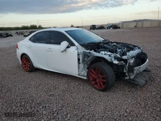 2014 Lexus IS 350 with VIN JTHBE1D24E5013483, listed as a Copart auction lot 52869815 with 100,729 mi miles and Salvage Title. Bid and sale history available at carsss.com. Image 4.