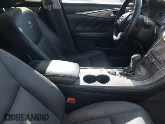 2014 Infiniti Q50 Premium with VIN JN1BV7AP5EM682634, listed as a IAAI auction lot 42111066 with 133,381 mi miles. Bid and sale history available at carsss.com. Image 5.