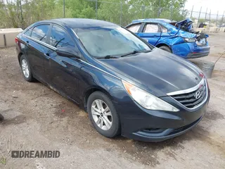 2011 Hyundai Sonata GLS with VIN 5NPEB4AC8BH009924, listed as a IAAI auction lot 42207141 with 216,730 mi miles. Bid and sale history available at carsss.com. Image 1.