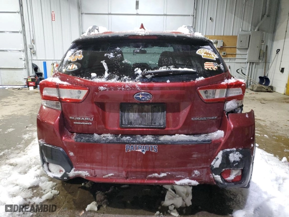 2018 Subaru Crosstrek Premium with VIN JF2GTABC2JH253666, listed as a Copart auction lot 44225655 with 105,490 mi miles and Salvage Title. Bid and sale history available at carsss.com. Image 6.