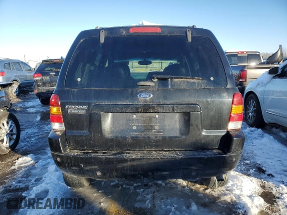 2004 Ford Escape Limited with VIN 1FMCU94184KA51163, listed as a Copart auction lot 88150795 with 217,158 mi miles and Salvage Title. Bid and sale history available at carsss.com. Image 6.