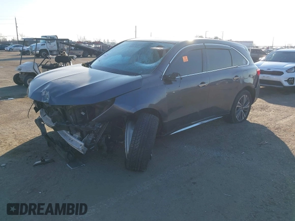 2017 Acura MDX Technology z VIN 5FRYD4H58HB042250, wystawiony jako IAAI lot #41382885 z przebiegiem 111 990 mil mil oraz . Historia ofert i sprzedaży dostępna na DreamBid. Obrazek 2.