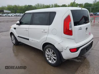 2012 Kia Soul + with VIN KNDJT2A69C7441065, listed as a IAAI auction lot 41821091 with 197,441 mi miles. Bid and sale history available at carsss.com. Image 3.