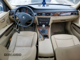 2007 BMW 3 Series 328xi with VIN WBAVC93517KZ71576, listed as a Copart auction lot 53523475 with 185,028 mi miles and Salvage title. Bid and sale history available at DreamBid. Image 8.