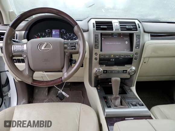 2017 Lexus GX with VIN JTJBM7FX8H5151481, listed as a Copart auction lot 37732553 with 65,103 mi miles. Bid and sale history available at carsss.com. Image 8.