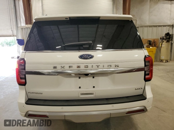 2024 Ford Expedition Max Platinum with VIN 1FMJK1M86REA38624, listed as a Copart auction lot 64295635 with 14,532 mi miles and Salvage title. Bid and sale history available at DreamBid. Image 6.