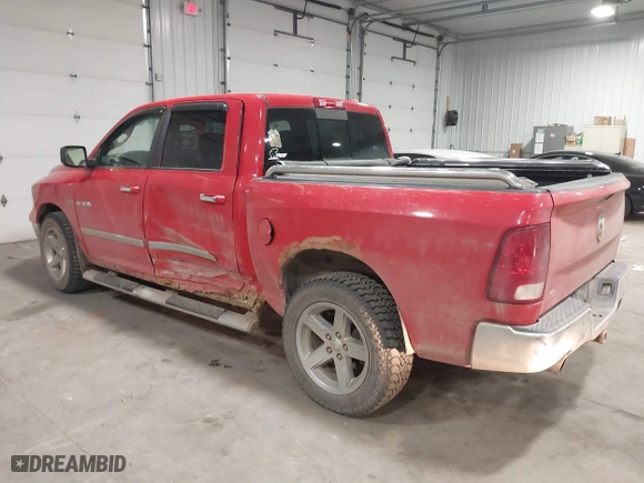 2010 Dodge Ram 1500 SLT with VIN 1D7RV1CT3AS193258, listed as a IAAI auction lot 41854144 with 190,507 mi miles. Bid and sale history available at carsss.com. Image 3.