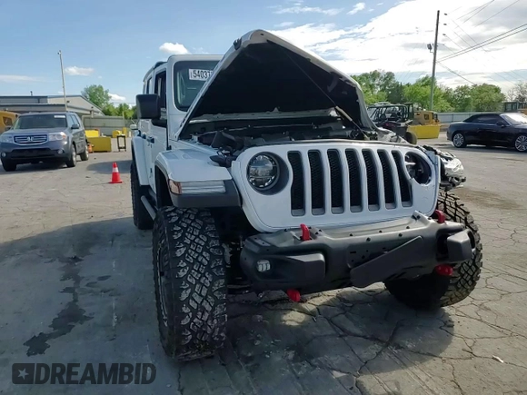 2020 Jeep Wrangler Unlimited Rubicon с VIN 1C4HJXFG4LW239307, выставлен на аукционе Copart как лот 54037595 с пробегом 19 850 миль миль и Списание • Salvage title. История ставок и продаж доступна на DreamBid. Изображение 13.