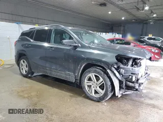 2018 GMC Terrain SLE with VIN 3GKALTEX5JL250037, listed as a Copart auction lot 44577295 with 121,523 mi miles and Salvage Title. Bid and sale history available at carsss.com. Image 4.
