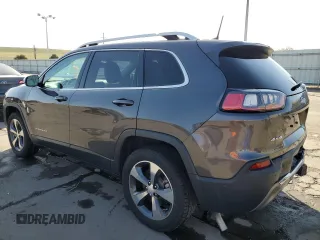 2019 Jeep Cherokee Limited with VIN 1C4PJMDX2KD283474, listed as a Copart auction lot 52799845 with 38,499 mi miles and Salvage Title. Bid and sale history available at carsss.com. Image 2.
