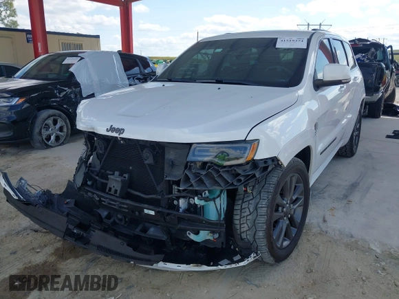 2019 Jeep Grand Cherokee Overland with VIN 1C4RJFCT4KC787081, listed as a IAAI auction lot 41519374 with 34,168 mi miles. Bid and sale history available at carsss.com. Image 17.