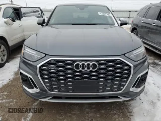 2023 Audi Q5 Sportback S line Premium Plus with VIN WA15AAFYXP2018956, listed as a Copart auction lot 41802925 with 22,132 mi miles and Salvage title. Bid and sale history available at DreamBid. Image 5.