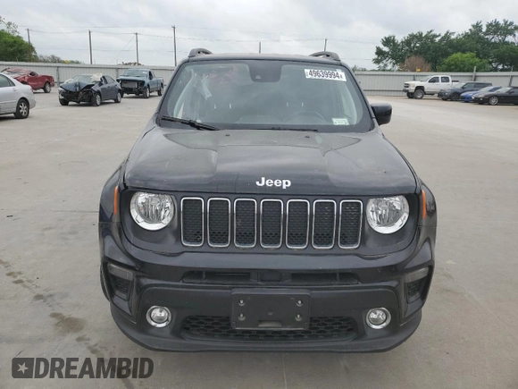 2021 Jeep Renegade Latitude with VIN ZACNJCBB1MPN23821, listed as a Copart auction lot 49639994 with 12,105 mi miles and Salvage title. Bid and sale history available at DreamBid. Image 5.