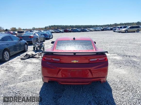 2016 Chevrolet Camaro 1LT with VIN 1G1FB1RS3G0148449, listed as a IAAI auction lot 41810993 with 55,199 mi miles. Bid and sale history available at carsss.com. Image 17.