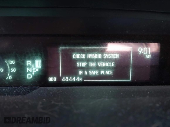 2013 Toyota Prius One with VIN JTDKN3DU9D1626932, listed as a IAAI auction lot 42148583 with 48,444 mi miles and . Bid and sale history available at DreamBid. Image 7.