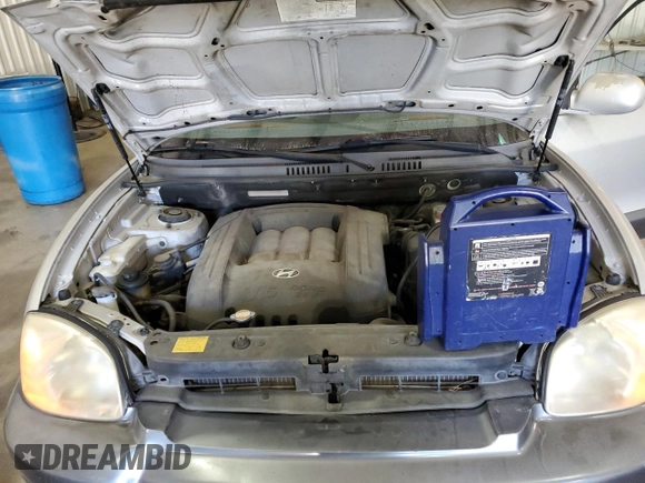 2006 Hyundai Santa Fe GLS with VIN KM8SC13D66U068594, listed as a Copart auction lot 77463854 with 132,081 mi miles and Salvage Title. Bid and sale history available at carsss.com. Image 12.