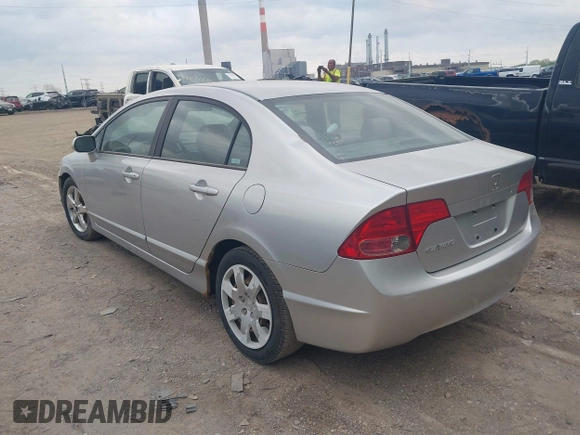 2006 Honda Civic LX with VIN 1HGFA16516L116560, listed as a IAAI auction lot 42145668 with Not Provided miles and . Bid and sale history available at DreamBid. Image 3.