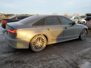 2017 Audi A6 Competition Prestige with VIN WAUF3AFC5HN035833, listed as a Copart auction lot 88530555 with 91,389 mi miles and Salvage Title. Bid and sale history available at carsss.com. Image 3.