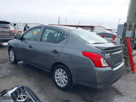 2017 Nissan Versa Sedan SV with VIN 3N1CN7AP4HL895626, listed as a IAAI auction lot 41542244 with 115,687 mi miles. Bid and sale history available at carsss.com. Image 3.