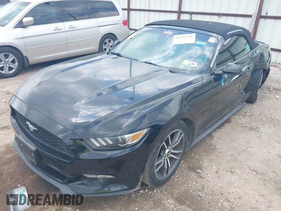 2016 Ford Mustang EcoBoost Premium with VIN 1FATP8UH3G5226950, listed as a IAAI auction lot 42129176 with 95,877 mi miles and . Bid and sale history available at carsss.com. Image 18.
