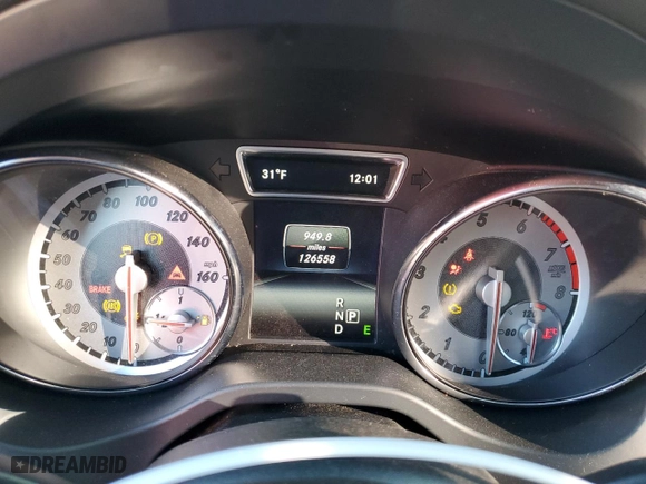 2014 Mercedes-Benz CLA-Class CLA 250 with VIN WDDSJ4GBXEN153599, listed as a Copart auction lot 44196965 with 126,558 mi miles and Salvage Title. Bid and sale history available at carsss.com. Image 9.