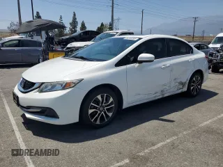 2015 Honda Civic EX z VIN 19XFB2F81FE263529, wystawiony jako Copart lot #58258995 z przebiegiem 118 833 mil mil oraz Szkoda całkowita • Salvage title. Historia ofert i sprzedaży dostępna na DreamBid. Obrazek 1.