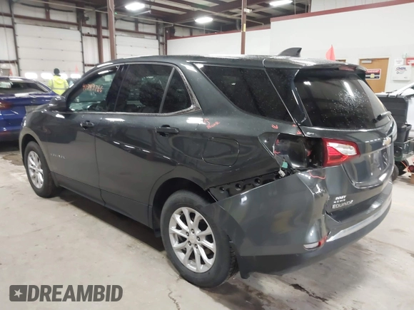 2020 Chevrolet Equinox LT with VIN 3GNAXJEV2LL337620, listed as a IAAI auction lot 41749766 with 57,461 mi miles and . Bid and sale history available at DreamBid. Image 3.