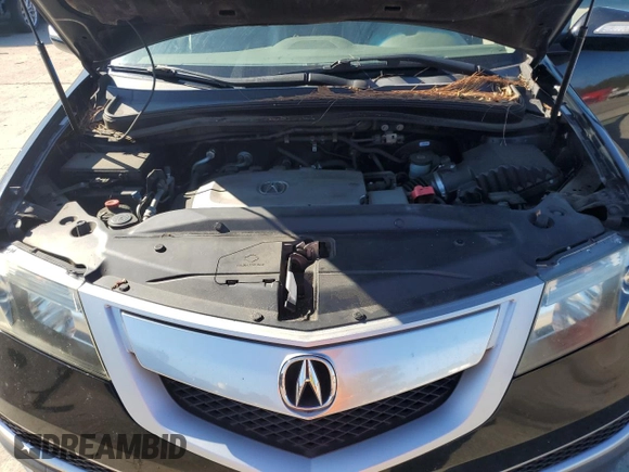 2011 Acura MDX with VIN 2HNYD2H27BH535148, listed as a Copart auction lot 43882055 with 181,636 mi miles and Salvage title. Bid and sale history available at DreamBid. Image 12.