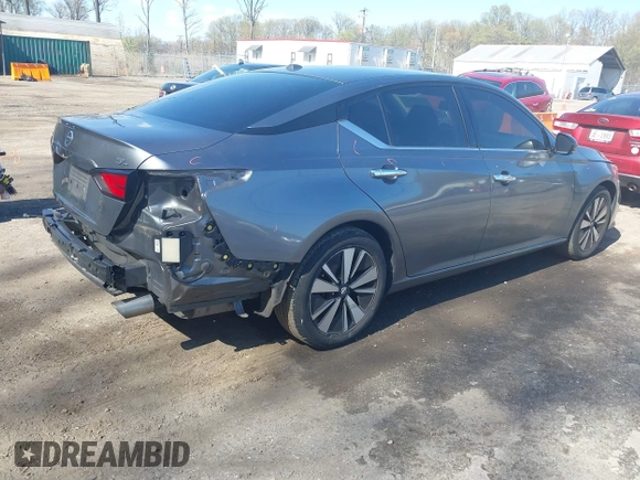 2020 Nissan Altima 2.5 SL with VIN 1N4BL4EV0LC183713, listed as a IAAI auction lot 41985882 with 90,704 mi miles. Bid and sale history available at carsss.com. Image 4.