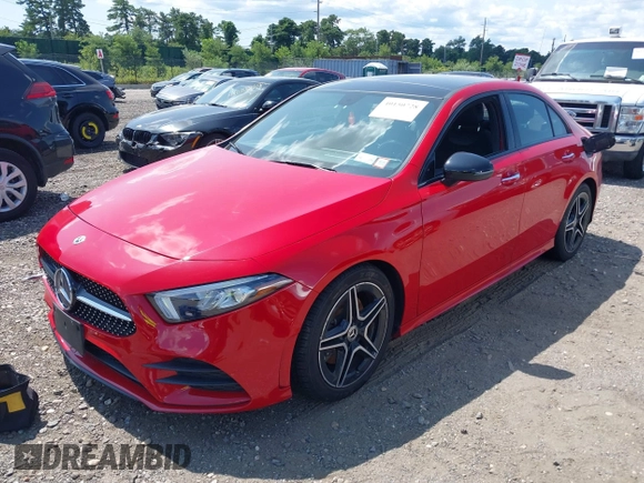 2019 Mercedes-Benz A 220 with VIN WDD3G4FB9KW025588, listed as a IAAI auction lot 40150728 with 48,540 mi miles and . Bid and sale history available at DreamBid. Image 2.